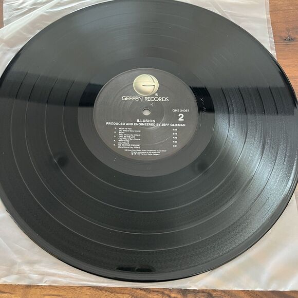 Illusion Self Titled Vinyl LP 1985 Geffen Records GHS 24067 Promo - Picture 6 of 7